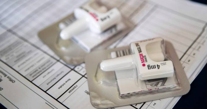 Health-care workers urge B.C. to provide free nasal naloxone