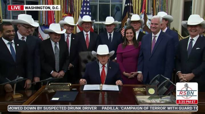 Trump aborda los ataques terrestres: «No tienen que limitarse a Venezuela»