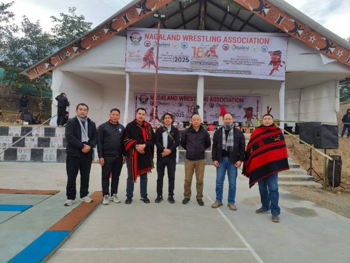Stage set for 18th Hornbill International Naga Wrestling C’ship 2025