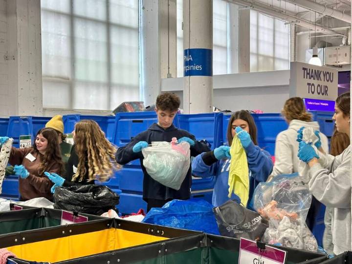 Packing Clothes with Jack M. Barrack Hebrew Academy