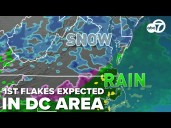 DC area set to see first snow fall