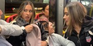 Video | Así fue el enfrentamiento verbal entre dos mujeres en plena hora pico en ruta de TransMilenio: “Que oso”  - Infobae