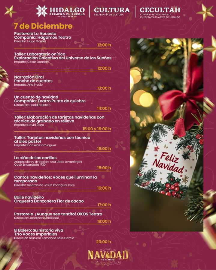 Navidad llegará al Centro Cultural del Ferrocarril este viernes