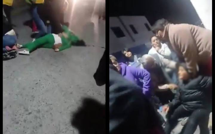 Conductor atropella a peregrinos en Nuevo León y deja al menos ocho heridos