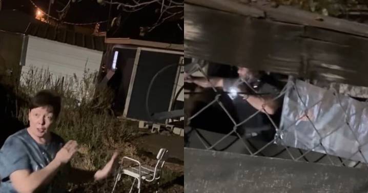 Rescatan a mujer encerrada en jaula para perros tras pedir auxilio a gritos