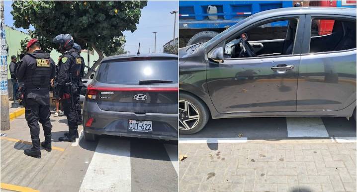 Chincha: forajidos perpetran ataque armado contra chofer cerca de colegio Leonard Euler