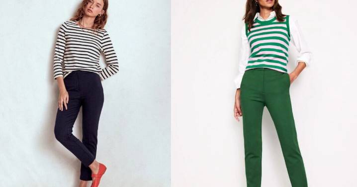 Boden trousers that 'hide lumps and bumps' have money off with code