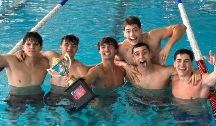 Río Negro campeón de la natación masculina en los Juegos de la Araucanía 2025