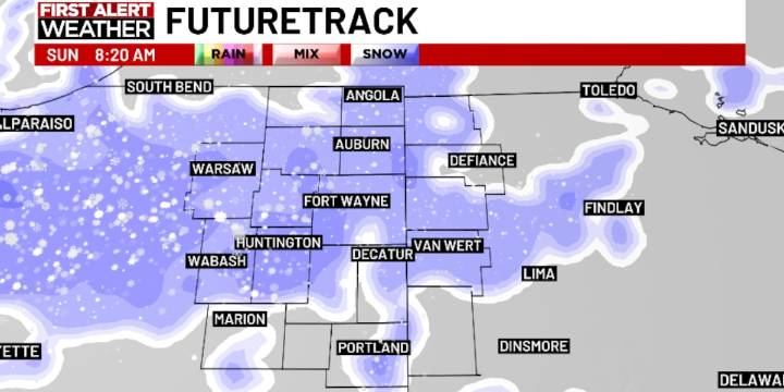 First Alert Forecast: Warmer over the weekend, light snow expected Sunday