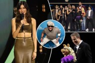 Jason Momoa, Miss Piggy nerd out at the Game Awards