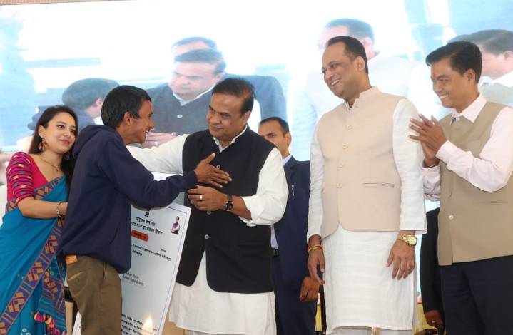 Assam: PMAY-G sanction letters given to 3.25 lakh families in Boko