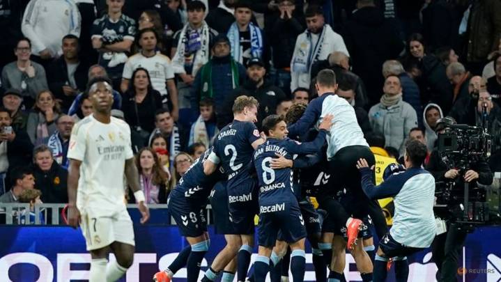 Real Madrid handed shock home loss as Celta Vigo spring surprise