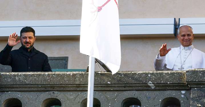 Zelenskyy meets with Pope as Ukraine prepares to send updated peace proposals to U.S.