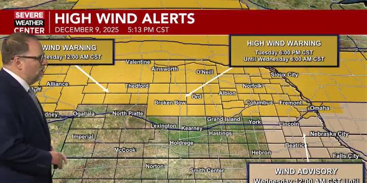 Strong winds tonight followed by a rollercoaster of temperatures through the weekend