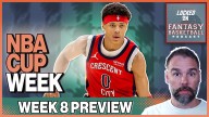 Previewing Week 8 For Fantasy Basketball | Working Through The NBA Cup Confusion
