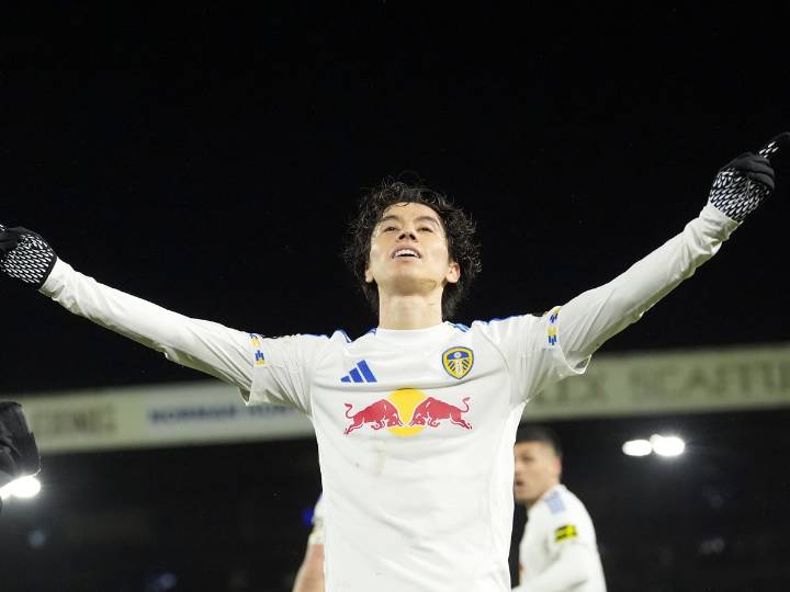 Ao Tanaka’s dramatic equaliser sees Leeds heap more misery on Liverpool