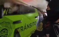 Video | Atacan a policía con extintor en la colonia Morelos