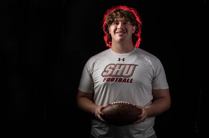 Mechanicsburg’s Jimmy DeWire inks name to Sacred Heart football