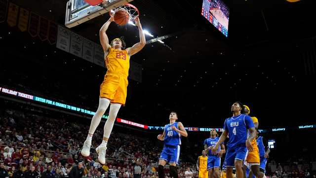 Milan Momcilovic scores 18 points to help lift No. 4 Iowa State over Eastern Illinois 78