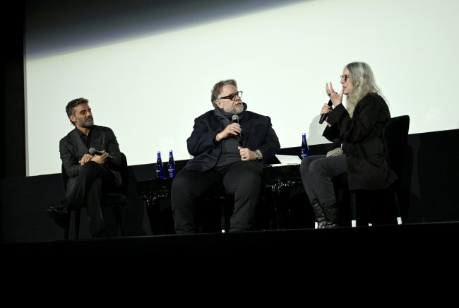 Guillermo del Toro, Oscar Isaac Talk 'Frankenstein' with Patti Smith