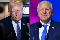 Donald Trump Stands by Use of R-Word While Criticizing Tim Walz