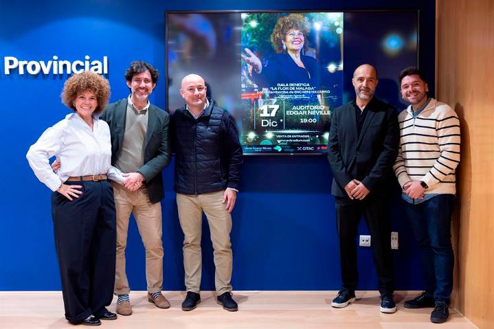 El auditorio de la Diputación acoge la zambombá solidaria de Encarni Navarro a favor de la Fundación Citac