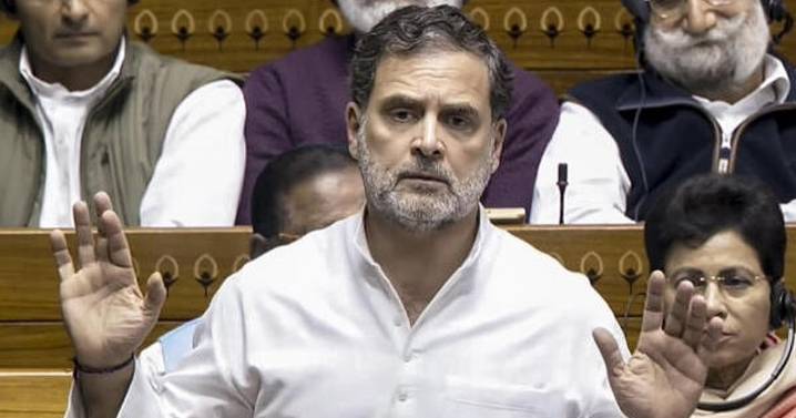 EC now 'openly collapses under political pressure': Rahul in LS