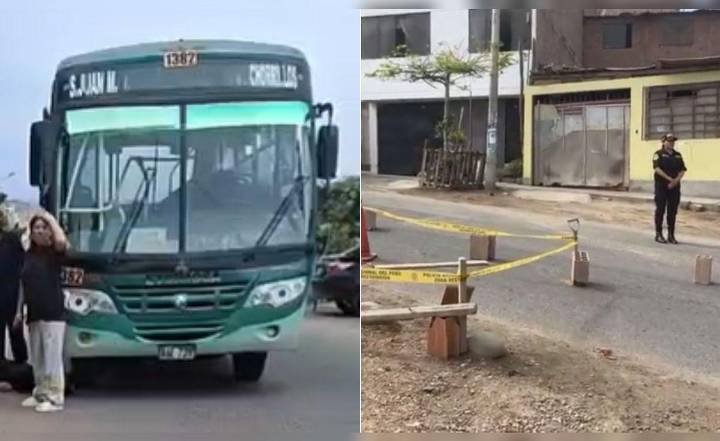 Nuevo ataque a chofer: disparan contra bus de la empresa Etucsa en Chorrillos