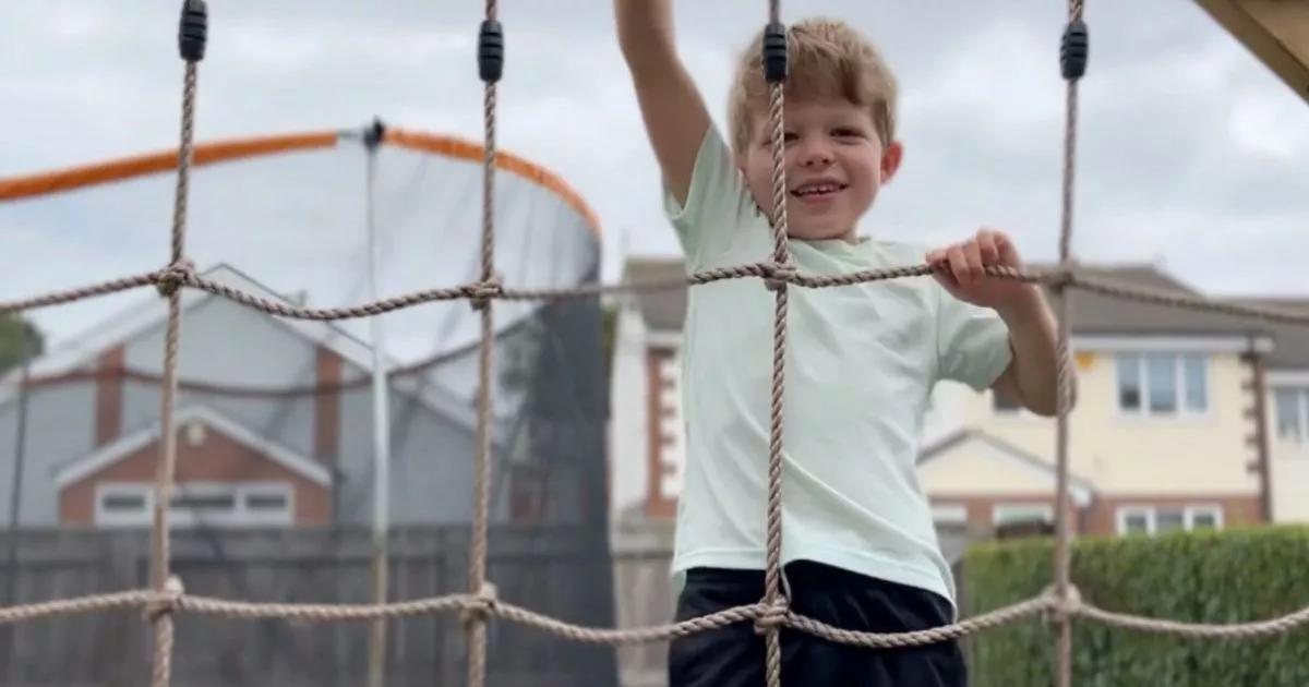 How a climbing tower has made a huge difference to the lives of one Northumberland family