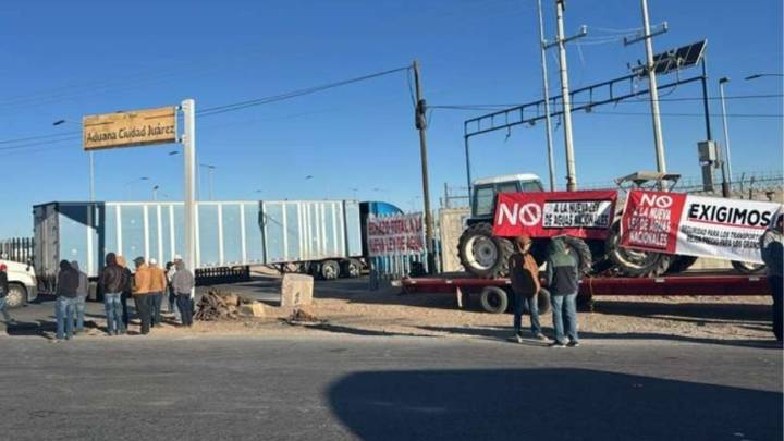 Agricultores bloquean carreteras hoy jueves: Estas son las vías afectadas
