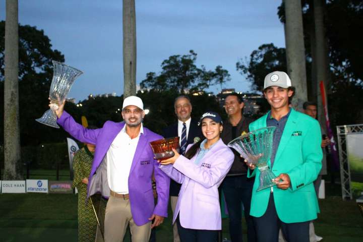 Andrés Martínez y Denis Meneghini   ganaron  Abierto Sambil 2025 en Valle Arriba Golf Club