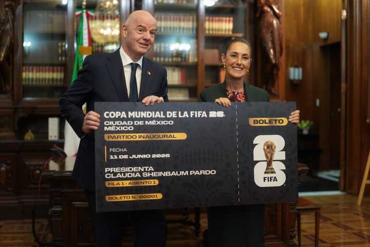 Sheinbaum confirmó que no iría al partido inaugural del Mundial 2026