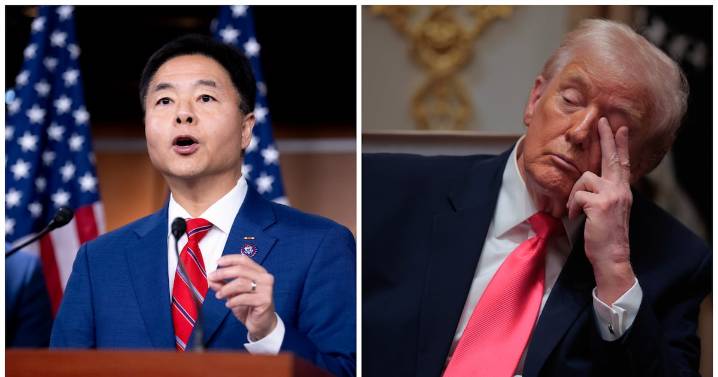 Congressman Ted Lieu Hits Out at ‘Sleepy Don’ After Snoozy Cabinet Meeting
