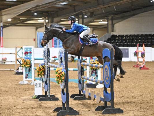 Alex Leggott, 12, beats top showjumpers for Blue Chip qualification