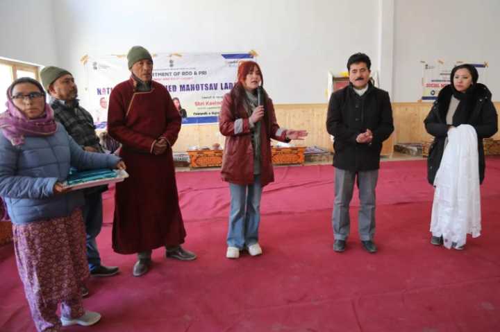 Watershed Mahotsav celebrated at Takmachik Micro Watershed, showcasing community