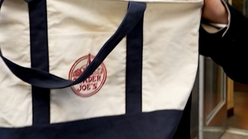 Why are Trader Joe’s bags in London?