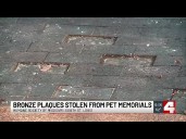 Over 50 memorial plaques stolen from Humane Society of Missouri’s Memorial Park