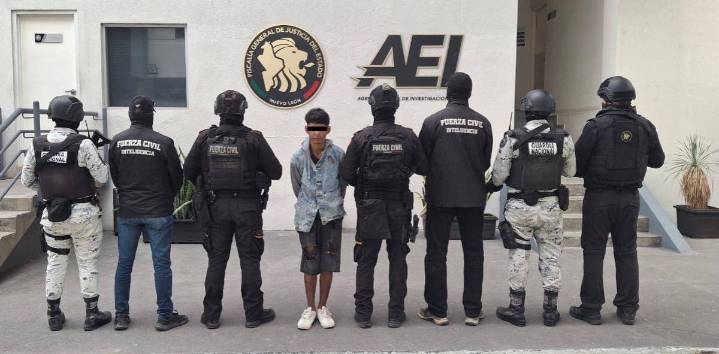 Detienen a seis generadores de violencia, entre ellos un adolescente, en Nuevo León