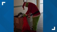 VIDEO: Wheeler County Sheriff's Office uses Grinch encounter to promote toy drive