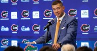 With Florida legends on hand, new Gators coach Jon Sumrall promises to 'just win a whole bunch'