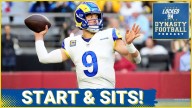 Top STARTS & SITS Ahead of Week 15 | Jared Goff or Matthew Stafford???