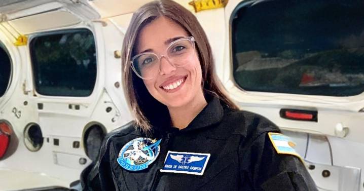 Noel De Castro, la astronauta argentina candidata a representar al país en una misión al espacio