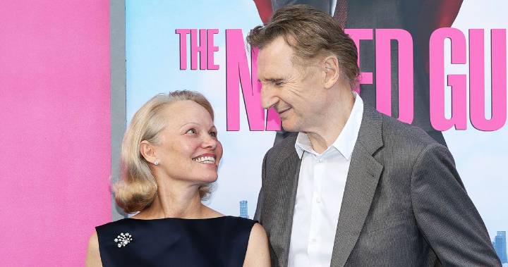 Pamela Anderson Confirms She Dated Liam Neeson