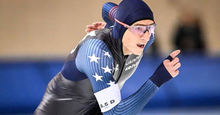 Jordan Stolz snags third gold, third track record in Norway