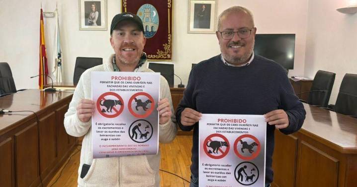 El comercio impulsa el civismo entre los dueños de perros de Ribadavia