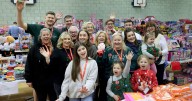 Meet the family delivering Christmas to vulnerable children in memory of their Grandma