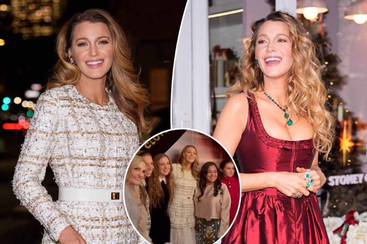Blake Lively poses with fans, celebrates haircare brand in NYC, as Justin Baldoni trial postponed