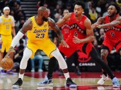 Fading LeBron James pulls one more rabbit out of hat against tortured Raptors