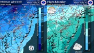 Bone-chilling blast of Arctic air to send N.J. temps tumbling. Here’s how cold it could get.