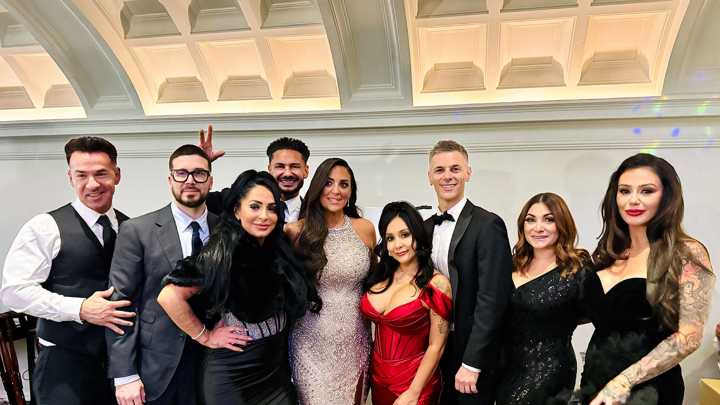 Entire 'Jersey Shore' Cast Attends Sammi Sweetheart's Wedding Except Ronnie